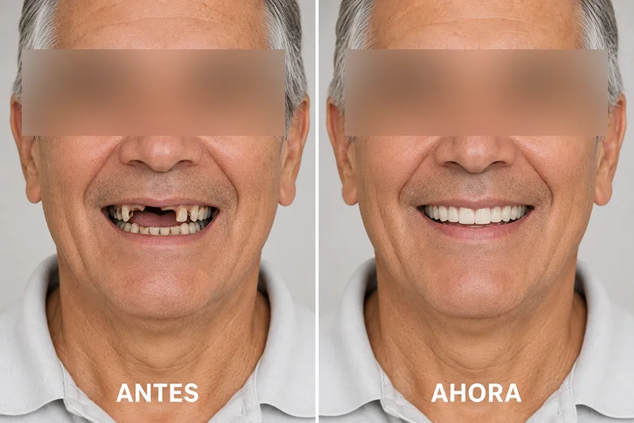Boca completa — Rehabilitación All-on-4